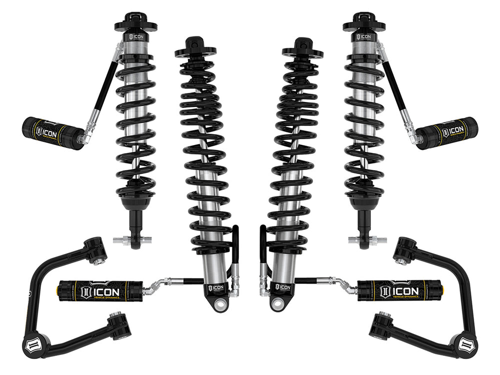 ICON 2021-2026 Ford Bronco, Non-Sasquatch, 3-4" Lift, Stage 4 Suspension System, Tubular