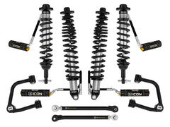 ICON 2021-2026 Ford Bronco, Non-Sasquatch, 3-4" Lift, Stage 6 Suspension System, CDCV, Tubular