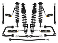 ICON 2021-2026 Ford Bronco, Non-Sasquatch, 3-4" Lift, Stage 7 Suspension System, CDCV, Tubular
