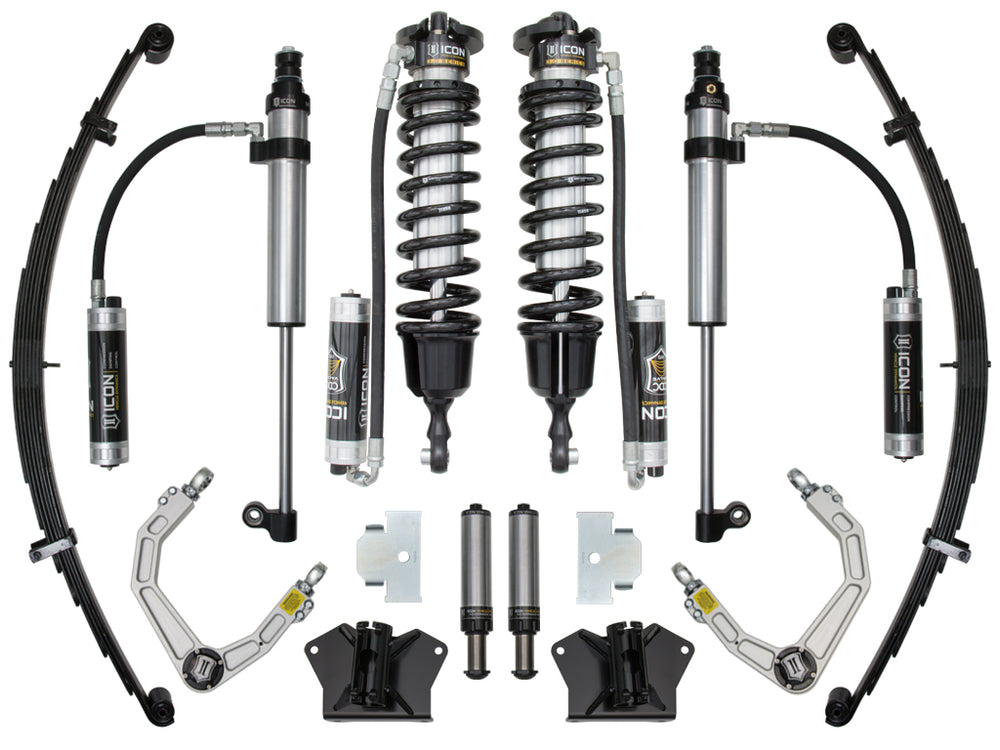 ICON 2007-2021 Toyota Tundra, 1.63-3" Lift, 3.0 Stage 2 Suspension System, Billet