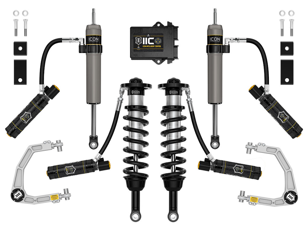 ICON 2022-2026 Toyota Tundra, 1.25-3.5" Lift, Stage 12, 2.5 Suspension System, Billet