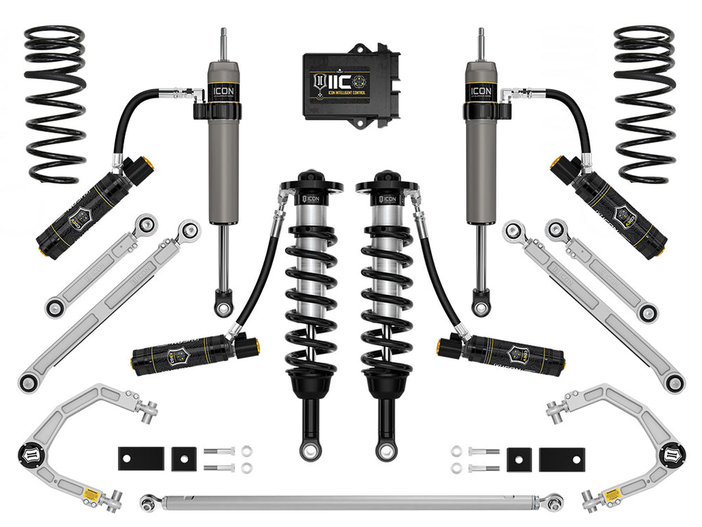 ICON 2022-2026 Toyota Tundra, 1.25-3.5" Lift, Stage 14 (TRD), 2.5 Suspension System, Billet