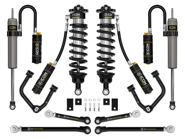 ICON 2022-2026 Toyota Tundra, 2-3.25" Lift, Stage 1, 3.0 Suspension System, Tubular, CDCV