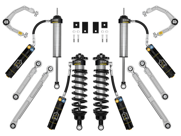 ICON 2022-2026 Toyota Tundra, 1.25-3.25" Lift, Stage 2, 3.0 Suspension System, Billet, CDXS