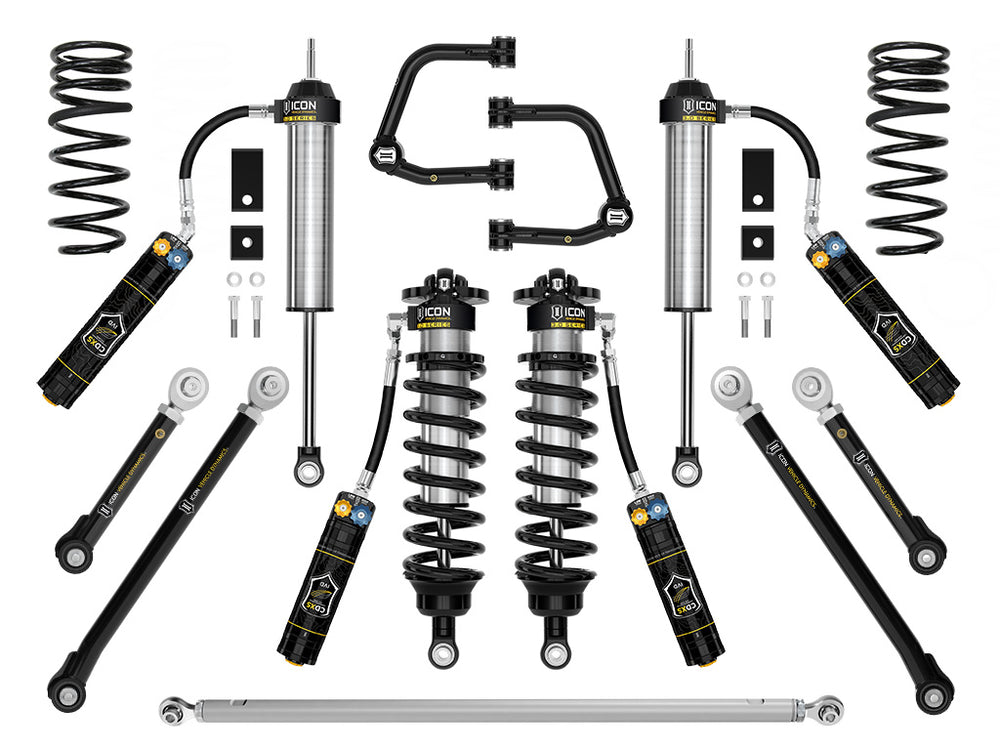 ICON 2022-2026 Toyota Tundra, 2-3.25" Lift, Stage 3 (TRD), 3.0 Suspension System, Tubular, CDXS