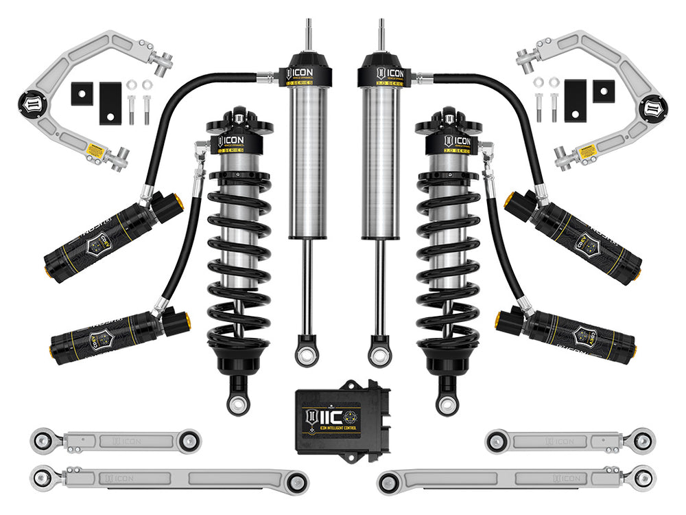 ICON 2022-2026 Toyota Tundra, 1.25-3.25" Lift, Stage 5, 3.0 Suspension System, Billet