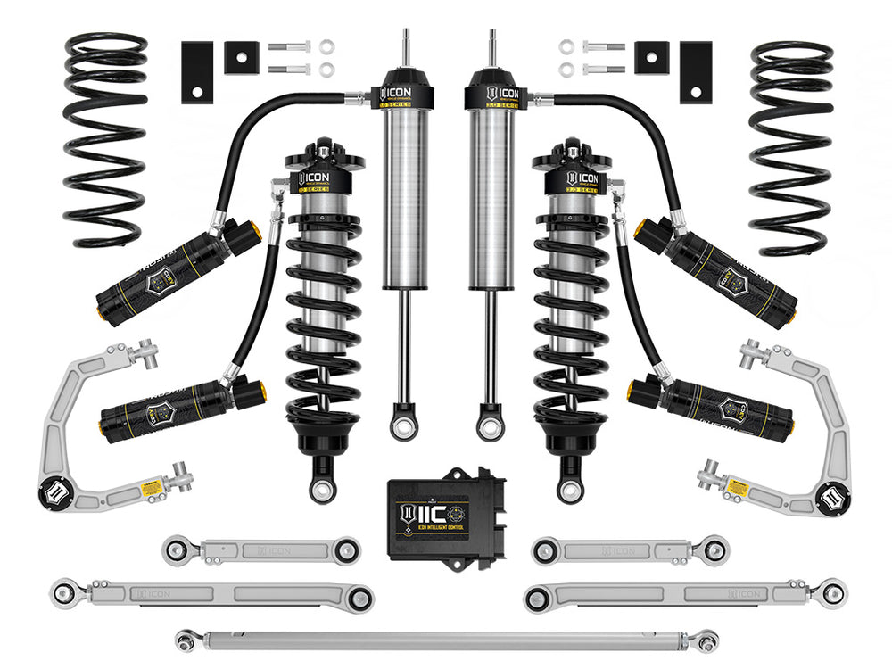 ICON 2022-2026 Toyota Tundra, 1.25-3.25" Lift, Stage 6 (TRD), 3.0 Suspension System, Billet