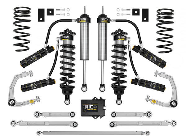 ICON 2022-2026 Toyota Tundra, 1.25-3.25" Lift, Stage 6, 3.0 Suspension System, Billet