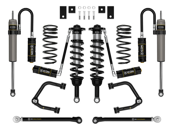 ICON Système de suspension Stage 8 2023-2026 Toyota Sequoia, rehaussement de 3-4.5 po, tubulaire
