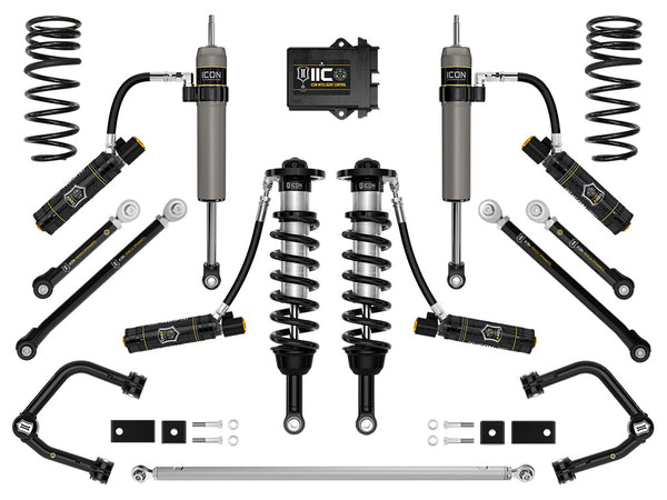 ICON Système de suspension Stage 12 2023-2026 Toyota Sequoia, rehaussement de 3-4.5 po, tubulaire