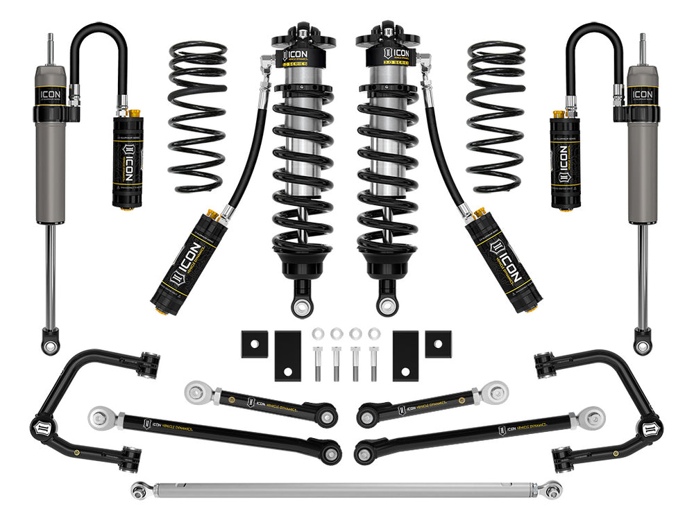 ICON 2023-2026 Toyota Sequoia, 3-4.25" Lift, Stage 1, 3.0 Suspension System, Tubular, CDCV