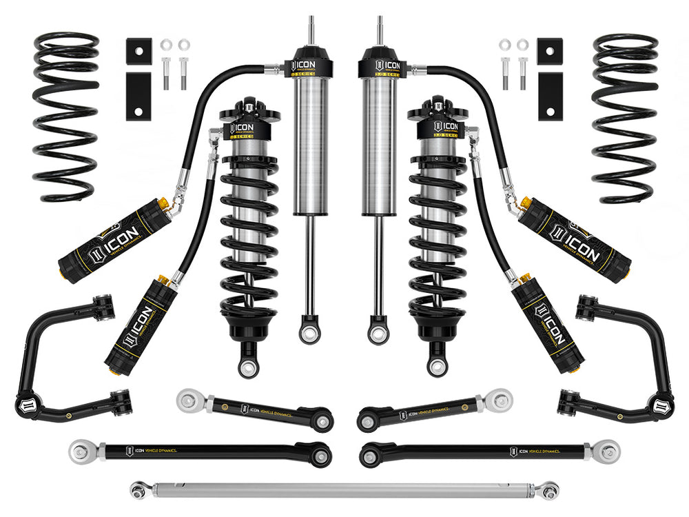 ICON 2023-2026 Toyota Sequoia, 3-4.25" Lift, Stage 2 3.0 Suspension System, Tubular, CDCV