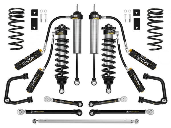 ICON 2023-2026 Toyota Sequoia, 3-4.25" Lift, Stage 2 3.0 Suspension System, Tubular, CDCV