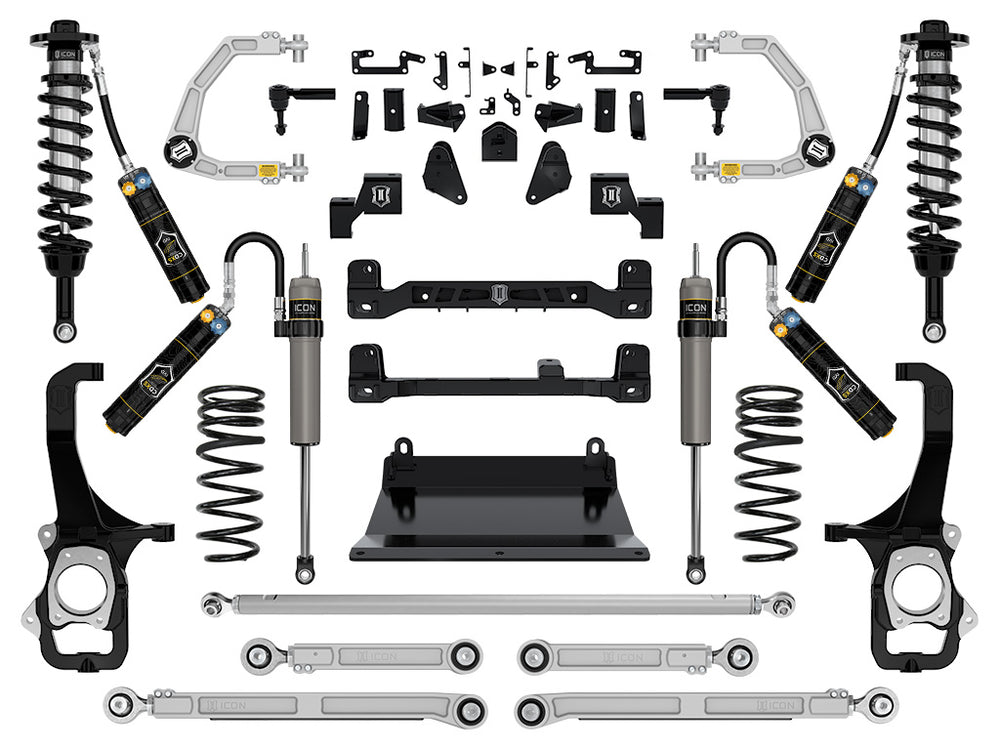 ICON 2022-2026 Toyota Tundra, 6" Lift, Stage 7 Suspension System, Billet, CDXS
