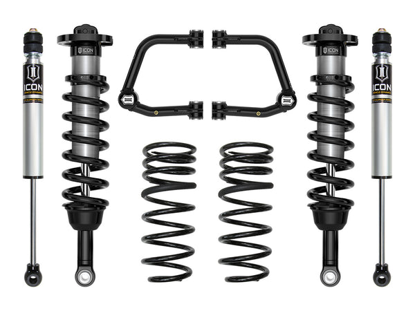 ICON 2025-2026 Toyota 4Runner 2WD, 1.25-3" Lift, Stage 2 Suspension System, Tubular