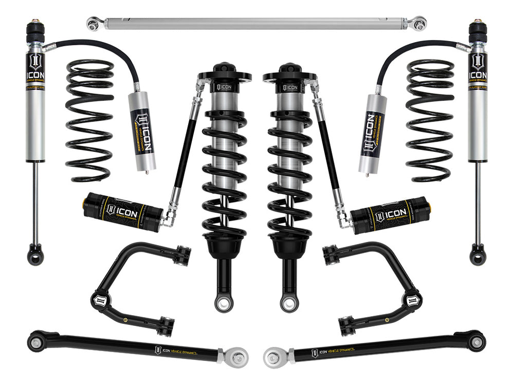 ICON 2025 Toyota 4Runner 2WD, 1.25-3" Lift, Stage 4 Suspension System, Tubular