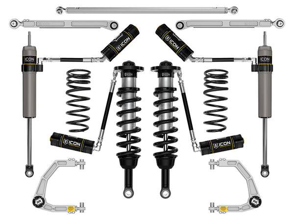ICON 2025-2026 Toyota 4Runner 2WD, 1.25-3" Lift, Stage 7 Suspension System, Billet