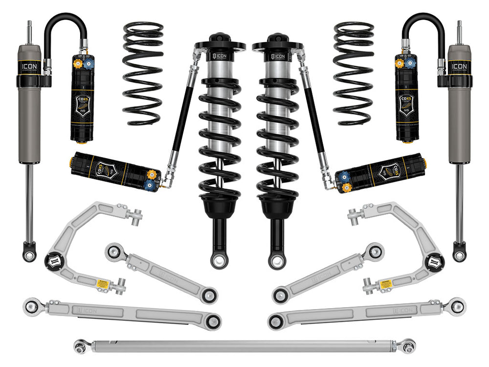 ICON 2025-2026 Toyota 4Runner 2WD, 1.25-3" Lift, Stage 11 Suspension System, Billet