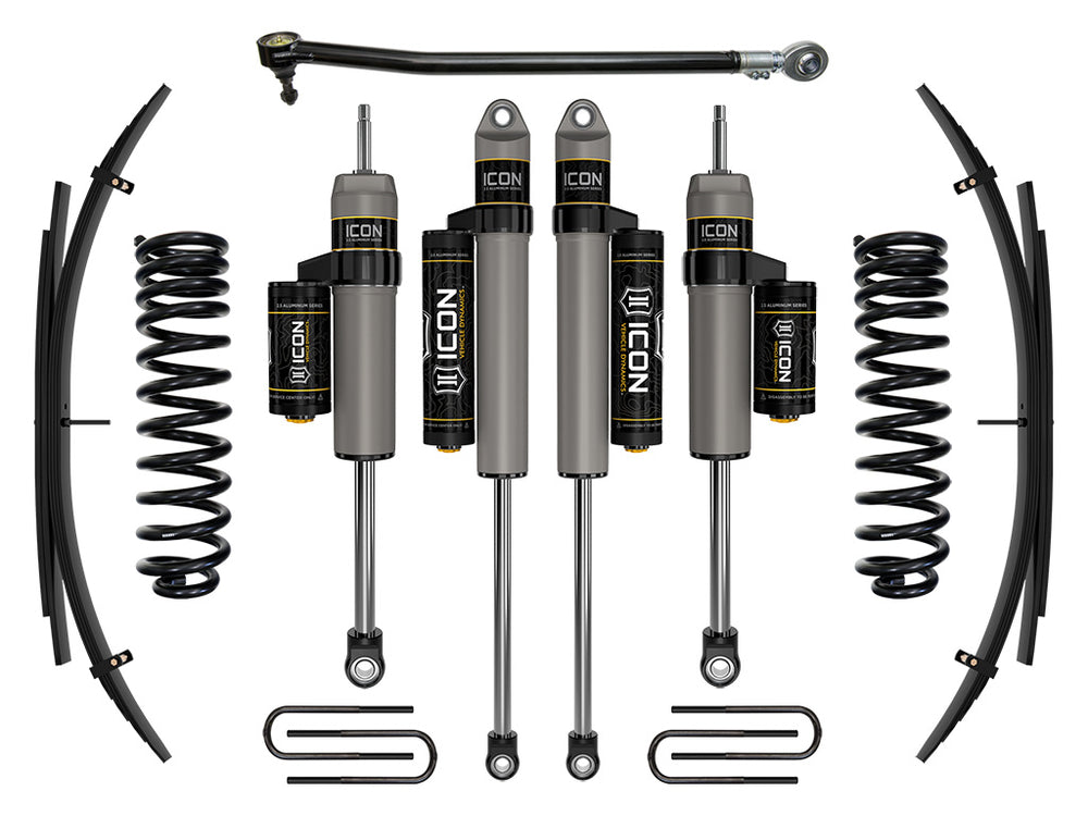 ICON 2017-2019 Ford F-250/F-350 4WD Diesel, 2.5" Lift, Stage 3 Suspension System w/ Expansion Packs