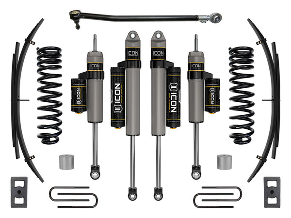 ICON 2023 Ford F-250/F-350 Super Duty 4WD Diesel, 2.5" Lift, Stage 3 Suspension System w/ Expansion Packs