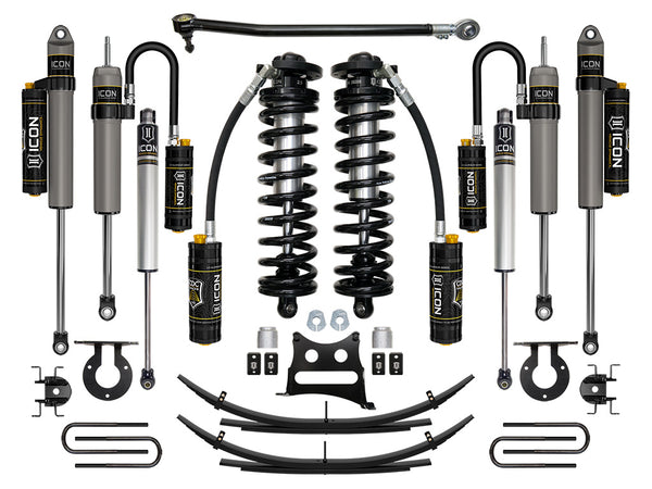 ICON 2017-2022 Ford F-250/F-350 Super Duty 4WD, 2.5-3" Lift, Stage 5 Coilover System w/ Expansion Packs