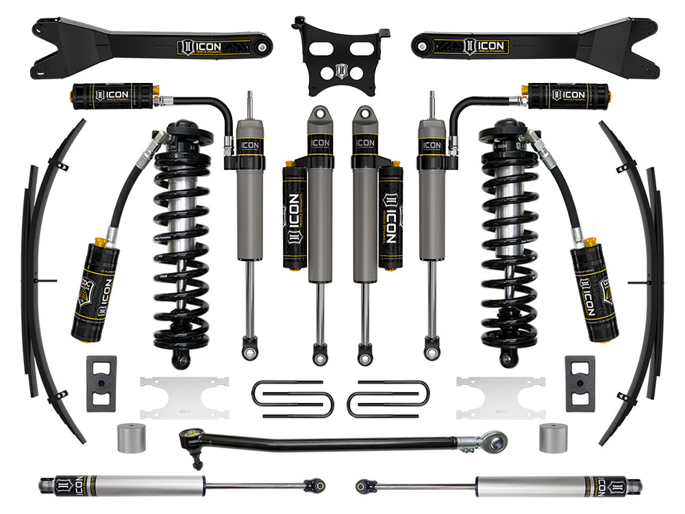 ICON 2023-2026 Ford F-250/F-350 Super Duty 4WD, 2.5-3" Lift, Stage 5 Coilover Conversion System with Radius (K63205RL)