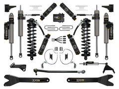 ICON 2023-2026 Ford F-250/F-350 Super Duty 4WD, 4-5.5" Lift, Stage 9 Coilover Conversion System w/ Radius Arms (K63219R)