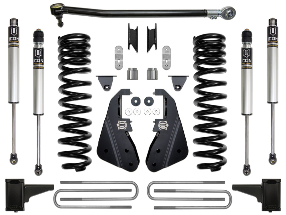 ICON 2017-2019 Ford F250/F350, 4.5" Lift, Stage 1 Suspension System — 4WD
