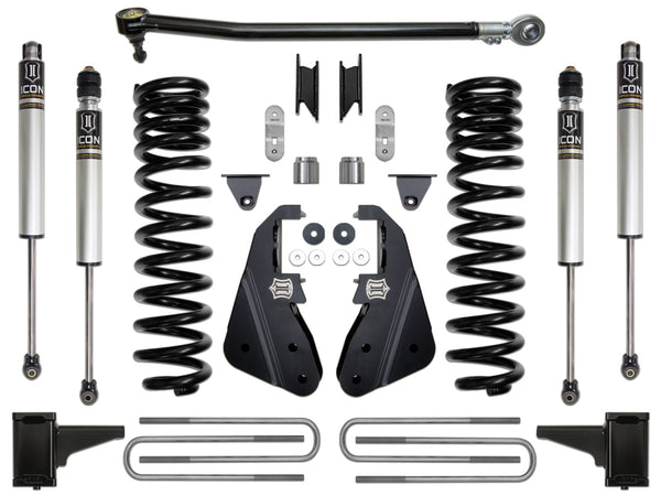 ICON 2017-2019 Ford F250/F350, 4.5" Lift, Stage 1 Suspension System — 4WD