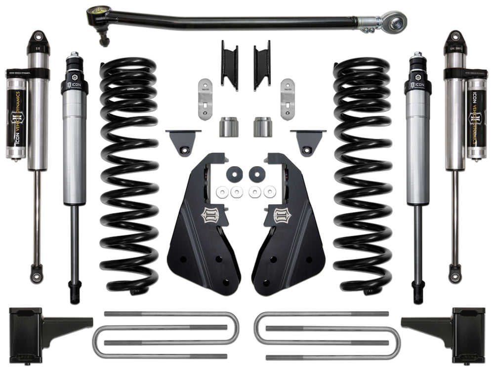 ICON 2017-2019 Ford F250/F350, 4.5" Lift, Stage 2 Suspension System — 4WD
