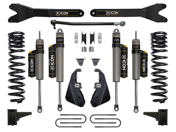 ICON 2017-19 Ford F250/F350, 4.5" Lift, Stage 4 Suspension System, w/Radius Arm — 4WD