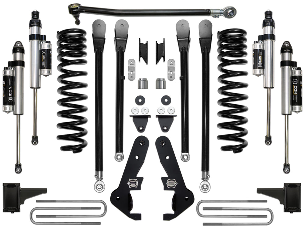 ICON 2017-2019 Ford F250/F350, 4.5" Lift, Stage 4 Suspension System — 4WD