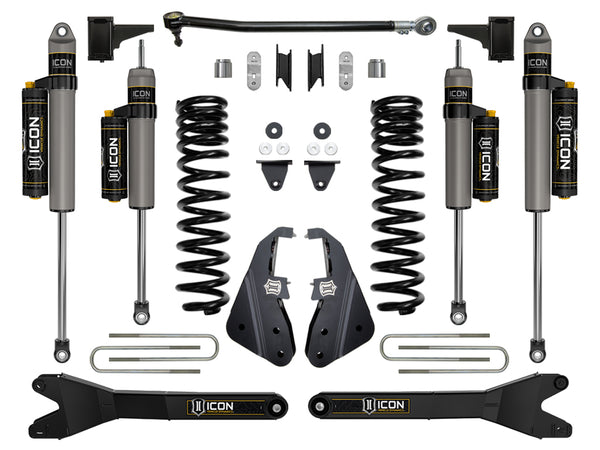 ICON 20-22 Ford F250/F350, 4.5" Lift, Stage 4 Suspension System, w/Radius Arm — 4WD