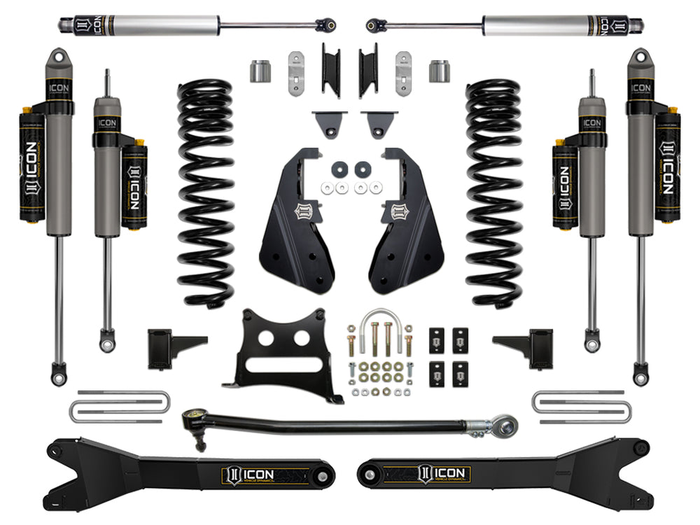 ICON 20-22 Ford F250/F350, 4.5" Lift, Stage 5 Suspension System, w/Radius Arm — 4WD