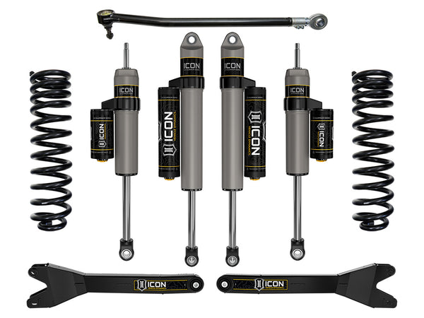 ICON 2023-2026 Ford F-250/F-350 Super Duty 4WD, Gas, 2.5" Lift, Stage 3 Suspension System w/ Radius Arms