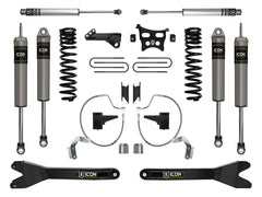 ICON 2023-2026 Ford F-250/F-350 Super Duty 4WD, Diesel, 4.5" Lift, Stage 3 Suspension System w/ Radius Arms