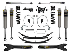 ICON 2023-2026 Ford F-250/F-350 Super Duty 4WD, Gas, 4.5" Lift, Stage 3 Suspension System w/ Radius Arms & Exp