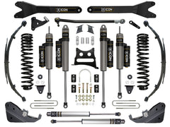 ICON 2017-2022 Ford F250/F350, 7" Lift, Stage 4 Suspension System, w/Radius Arm — 4WD