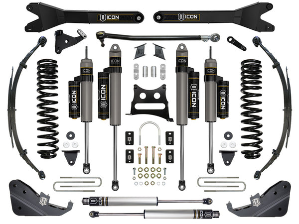 ICON 2017-2022 Ford F250/F350, 7" Lift, Stage 4 Suspension System, w/Radius Arm — 4WD