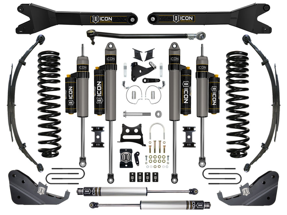 ICON 2017-2022 Ford F250/F350, 7" Lift, Stage 5 Suspension System, w/Radius Arm — 4WD
