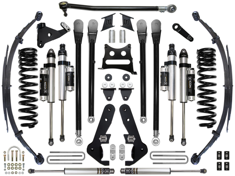 ICON 2017-2022 Ford F250/F350, 7" Lift, Stage 5 Suspension System — 4WD