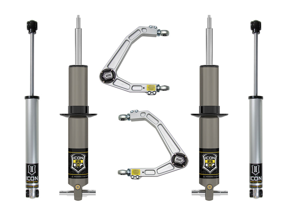 ICON 2019-2026 Chevrolet Silverado 1500/GMC Sierra 1500, 2.375-3.75" Lift, Stage 2 EXP Suspension System, Bill
