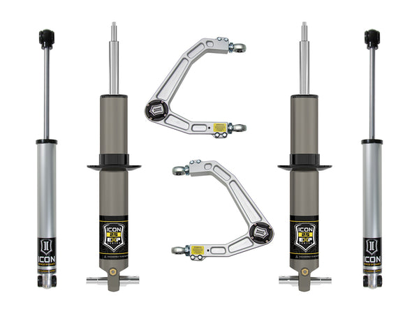 ICON 2019-2026 Chevrolet Silverado 1500/GMC Sierra 1500, 2.375-3.75" Lift, Stage 2 EXP Suspension System, Bill