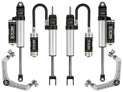 ICON 2020-2026 GM 2500/3500 HD, 0-2" Lift, Stage 2 Suspension System, Billet