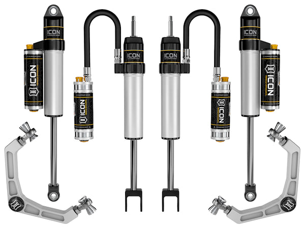 ICON 2020-2026 GM 2500/3500 HD, 0-2" Lift, Stage 3 Suspension System, Billet