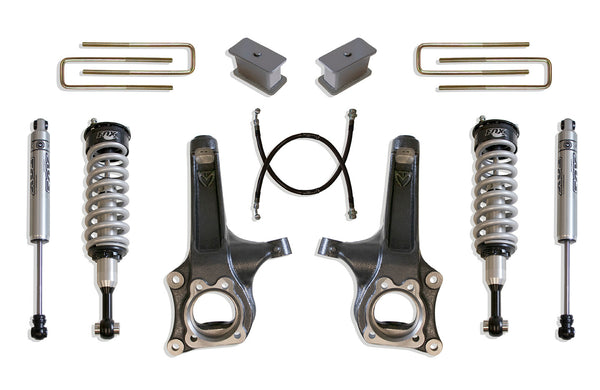 MaxTrac 6.5" Lift Kit (FOX SHOCKS) — Grey Powdercoat (K880463F)
