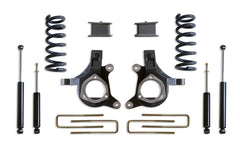 MaxTrac 5" Lift Kit — Grey Powdercoat — V8 — 1999-2006 Chevy Silverado 1500 / GMC Sierra 1500 & 2001-2006 Chevy Silverado 1500 HD / GMC Sierra 1500 HD (K880953-8)