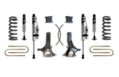 MaxTrac 7" Lift Kit (Vulcan IFP Front/Vulcan Reservoir Shocks Rear) — Grey Powdercoat — 2002-2008 Dodge Ram 1500 (K882170VR)