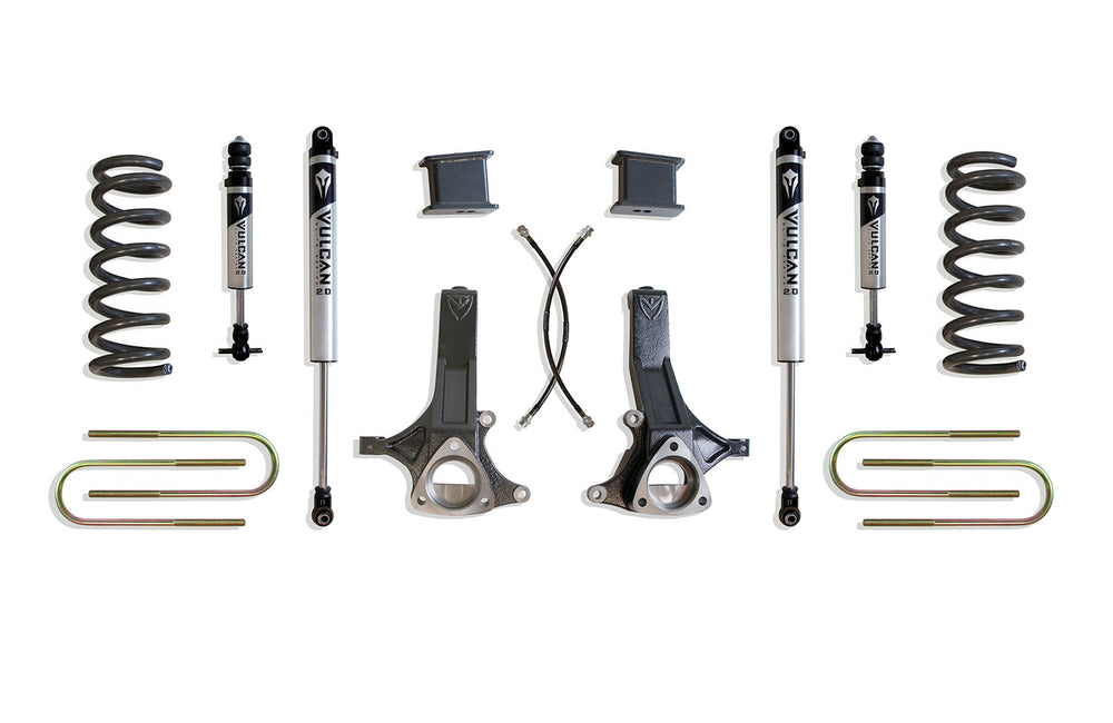 MaxTrac 7" Lift Kit (Vulcan IFP Shocks — 2002-2008 Dodge Ram 1500