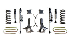 MaxTrac 7" Lift Kit (Vulcan IFP Front/Vulcan Reservoir Shocks Rear) — Grey Powdercoat — 2002-2008 Dodge Ram 1500 (K882171VR)
